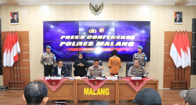 
 Polres Malang Ungkap Kasus Kekerasan Anak di Wagir Tetangga Korban Jadi Tersangka