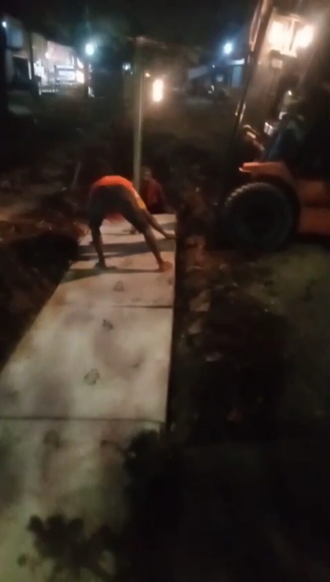 
 Proyek Pembangunan Box Culvert Jalan Sidodadi Diduga Banyak Kejanggalan