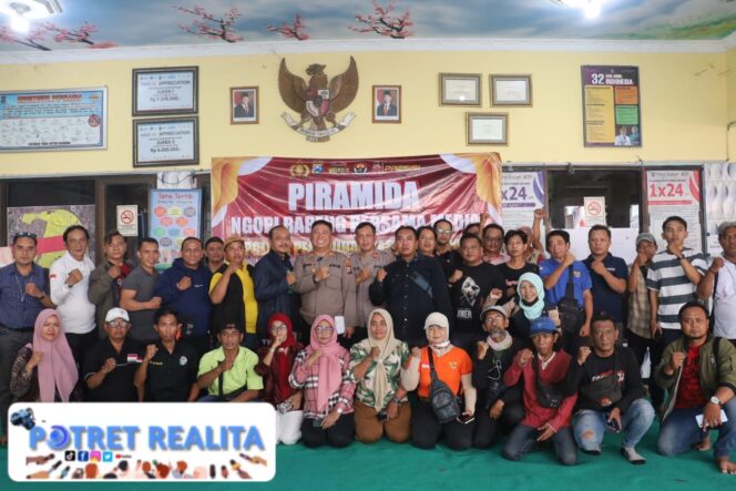 
 Polres Pelabuhan Tanjung Perak Perkuat Sinergi dengan Insan Pers Lewat Program Piramida