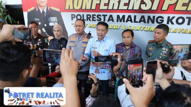 
 Percepat Layani Masyarakat Polresta Malang Kota Luncurkan Inovasi Jogo Malang Presisi Berbasis WhatsApp