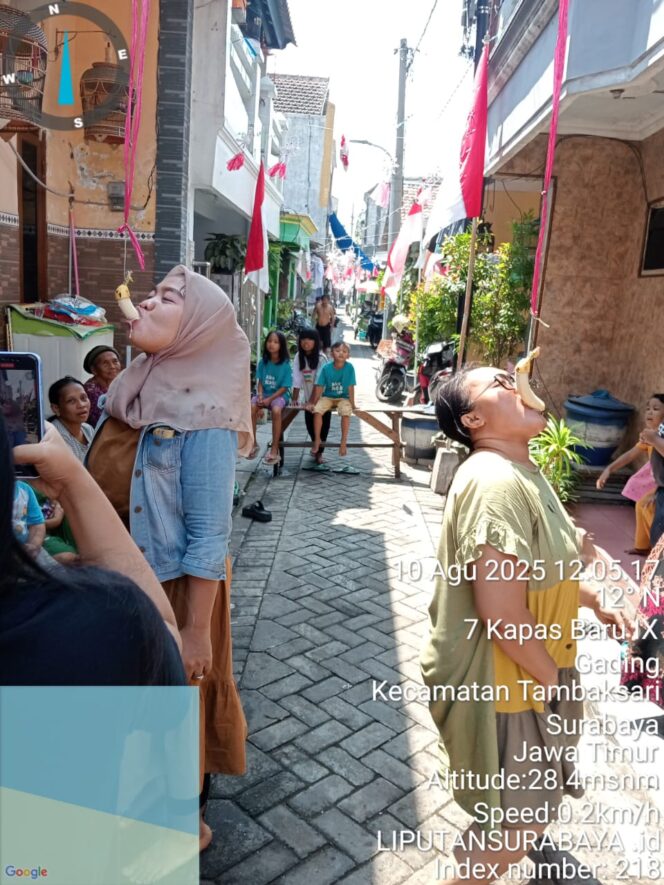 
 RT 18 Kapas Baru Gang 9 Gelar Lomba Meriah HUT ke-80 RI