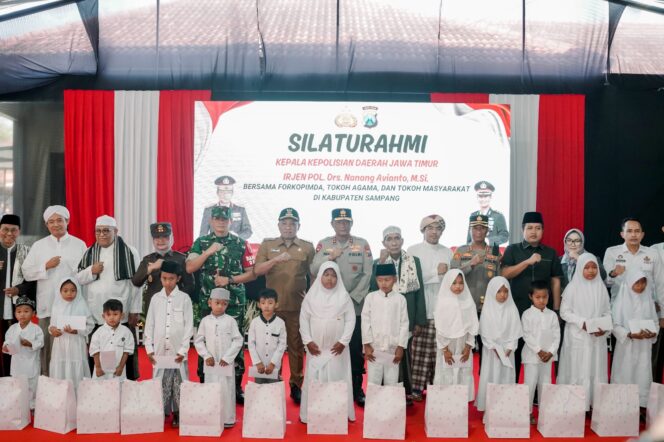 
 Kapolres Sampang AKBP Hartono Gandeng Ulama’ Sambut Kedatangan Kapolda Jawa Timur Silaturahmi