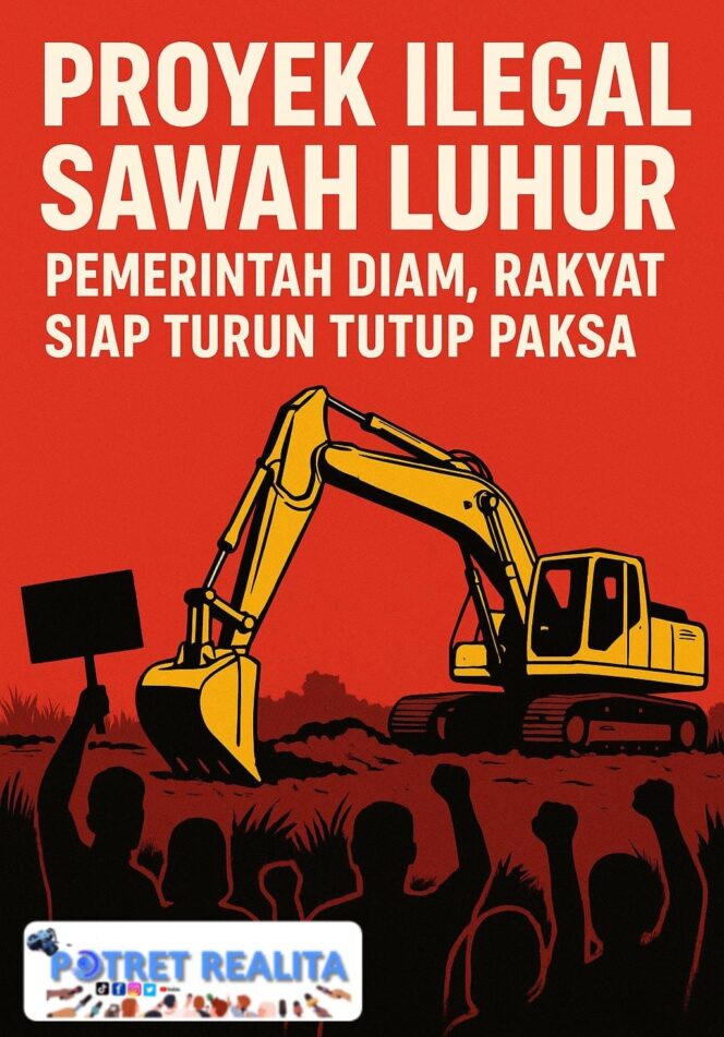 
 Sawah Luhur Memanas: Proyek Tanpa Izin Lengkap Akan Ditutup Rakyat