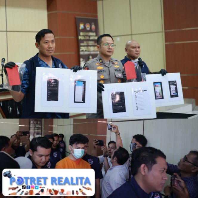 
 Polda Jatim Berhasil Amankan Seorang Pemuda di Jaksel Tersangka Penyebaran Konten Pornografi Anak Lewat Medsos