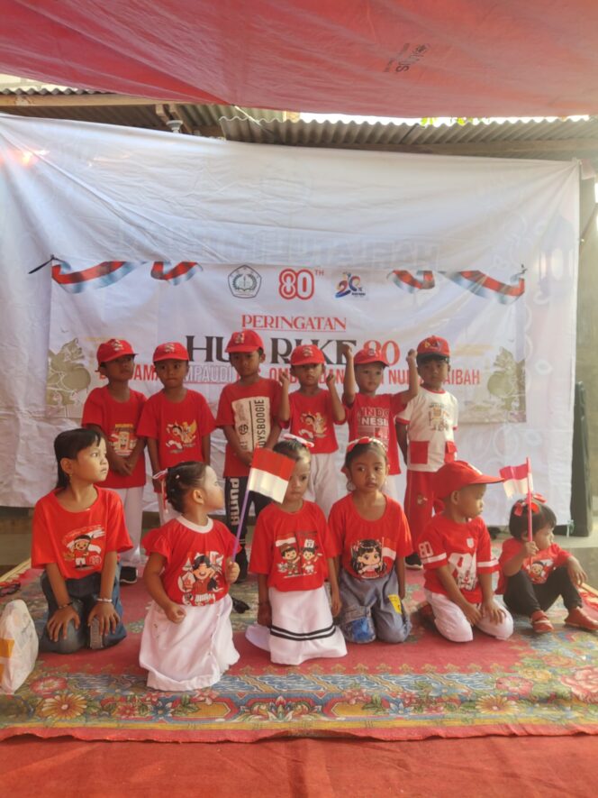 
 Yayasan KB Nurul Haibah Merayakan Hari Ulang Tahun (HUT) ke-80 Kemerdekaan Republik Indonesia