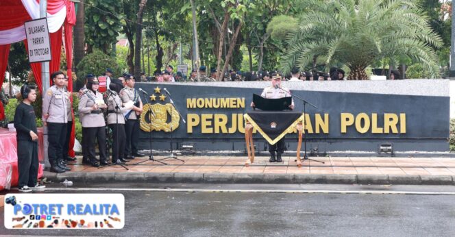 
 Hari Juang Polri Akan Digelar di Surabaya Kapolri Pimpin Upacara Diikuti Selurah Jajaran Polda se Indonesia