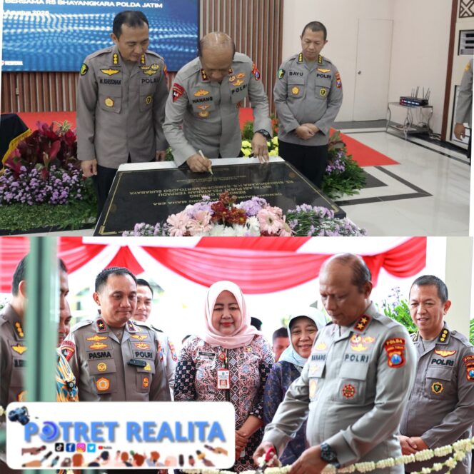 
 Kapolda Jatim Resmikan Instalasi Pusat Pelayanan Terpadu RS Bhayangkara Surabaya