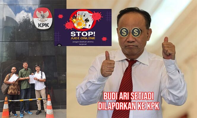 
 Tersangkut Kasus Judi Online, Budi Arie Dilaporkan ke KPK