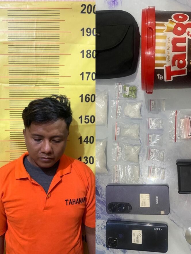 
 Seorang Kurir Narkoba Asal Dieng Berhasil Diringkus Satresnarkoba Polres Pasuruan