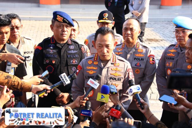 
 Presiden Kunjungi Polisi Korban Kerusuhan, Polri Janji Pulihkan Keamanan dan Tangkap Pelaku