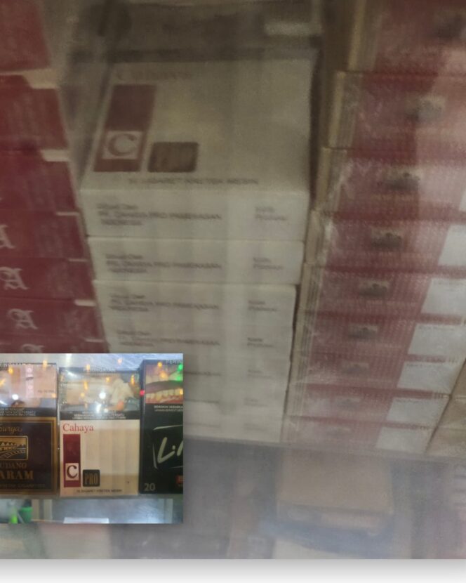
 Beredar Bebas Rokok Ilegal Merk Cahaya di Pasaran, Bea Cukai Seakan Lumpuh dan Buta Untuk Menindak