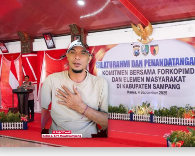 
 L-KPK Nyatakan Dukungan dan Apresiasi Langkah Polres Sampang Jaga Kondusifitas