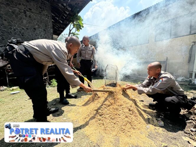 
 Wujudkan Kampus Hijau, Ratusan Calon Bintara Polri Dalami Ilmu Pertanian di SPN Polda Jatim
