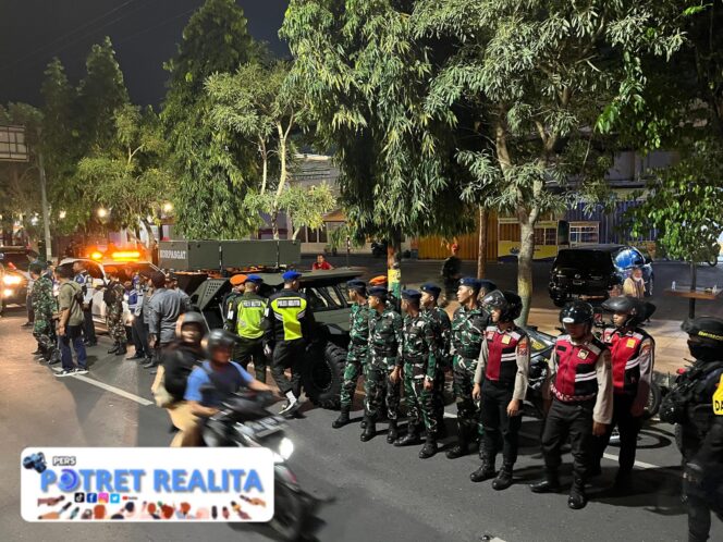 
 Polres Madiun Kota Patroli Gabungan Skala Besar Wujud Sinergi Harkamtibmas