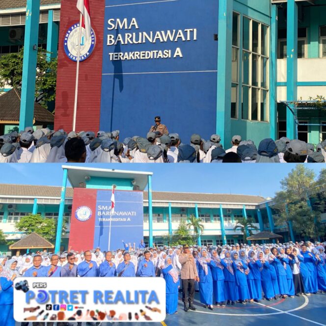 
 Polres Pelabuhan Tanjung Perak Laksanakan Cooling System, Himbau Pelajar Jauhi Aksi Demo Anarkis yang Rugikan Masa Depan
