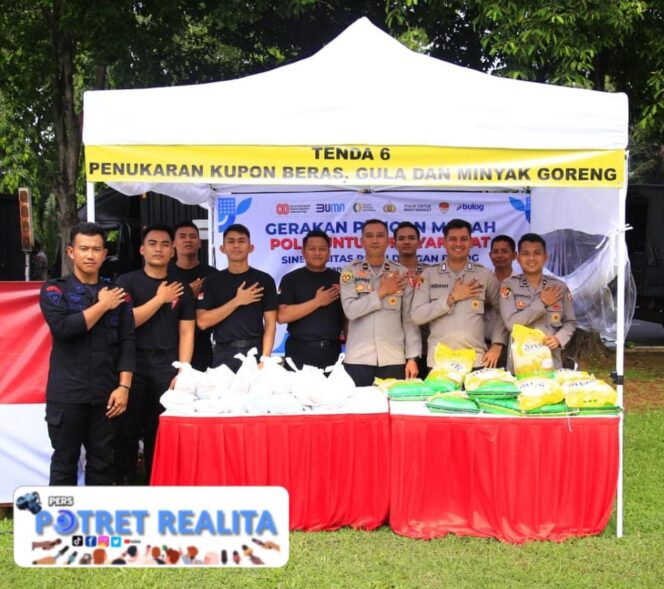 
 Polri Dukung Gerakan Pangan Murah, Bantu Masyarakat Dapatkan Sembako dengan Harga Terjangkau