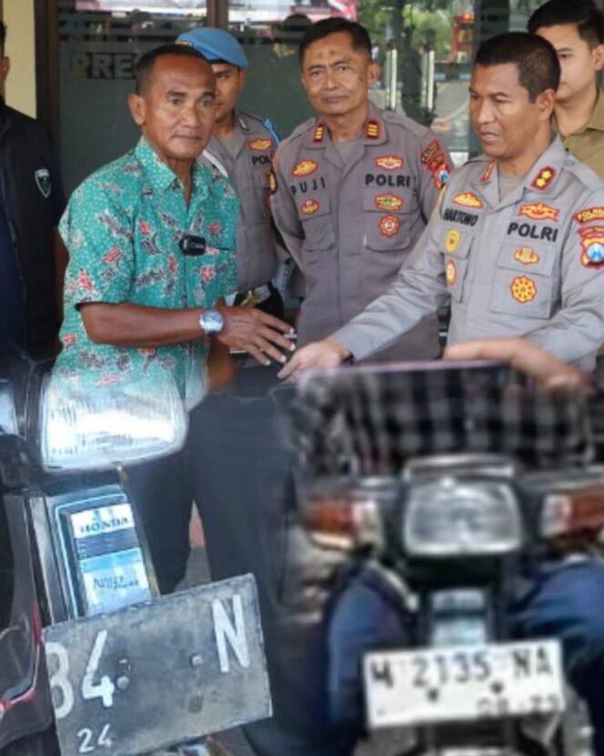 
 Viral Maling di Sampang, Ternyata ODGJ Gercap Polres Sampang Temukan Sepeda Dengan Plat Nomer Diganti Oleh Pelaku