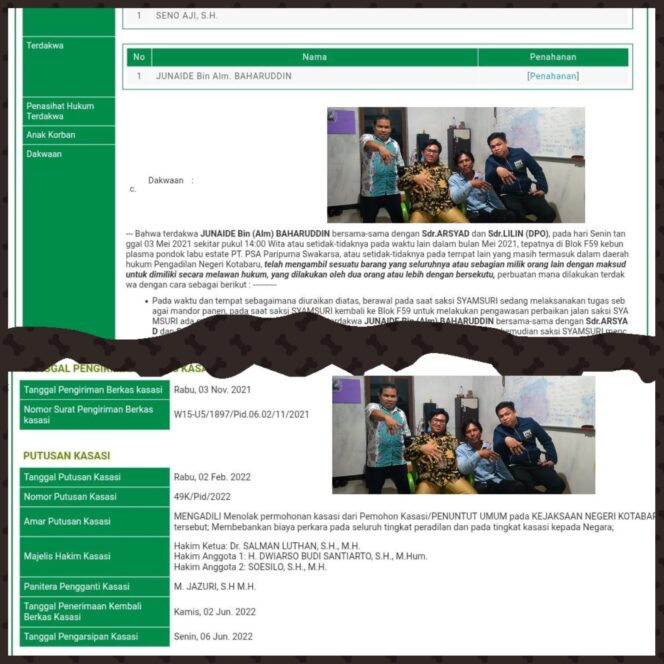 
 Polisi Kity Tokan Culik Saksi Tak Bersalah Di Depan Pengadilan, Pengacara Melawan Hingga Bebas