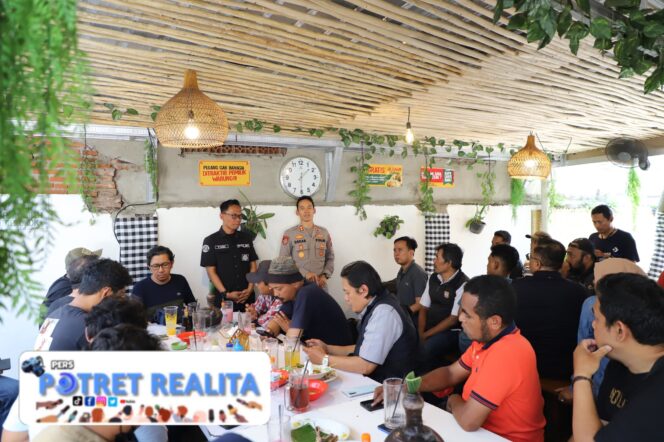 
 Silaturahmi Pupuk Sinergi, Polresta Malang Kota Ajak Awak Media Jadi Garda Terdepan Jogo Malang