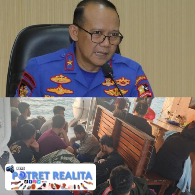 
 Polairud Gagalkan Penyelundupan 29 PMI Ilegal di Perairan Tanjung Balai