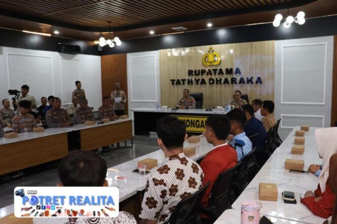 
 Jogo Jatim Polres Lamongan Rekrut Pelajar Jadi Duta Kamtibmas