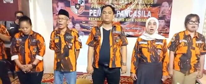 
 Pemuda Pancasila Semampir Kukuhkan Wawan PP sebagai Ketua untuk Kedua Kalinya