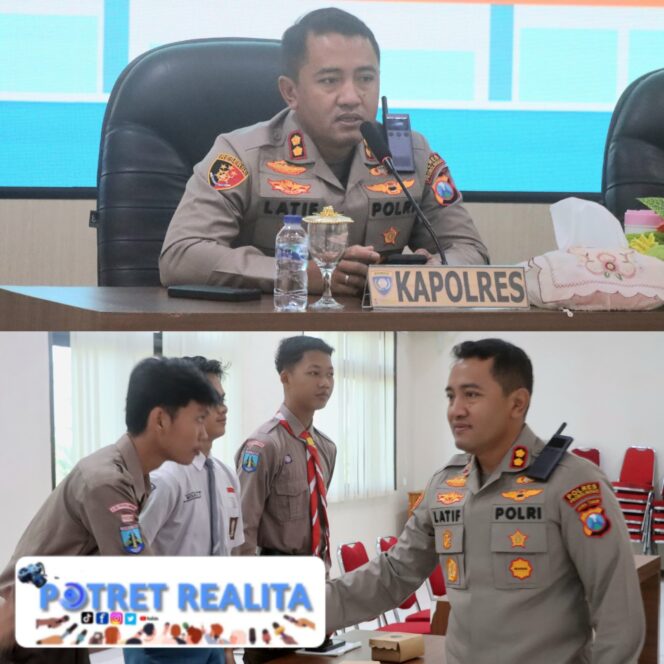 
 Polres Probolinggo Rekrut Pelajar Duta Kamtibmas, Wujudkan Pelajar Berkarakter Pancasila