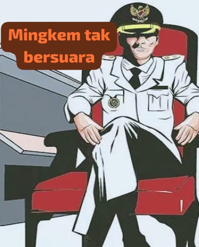
 Jalan Rusak Parah, PJ Kades Pasean Saat di konfirmasi Bungkam
