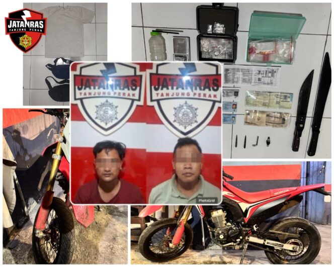 
 Aksi Curanmor Terbongkar Berkat CCTV, Dua Residivis Kembali Diamankan Satreskrim Polres Pelabuhan Tanjung Perak