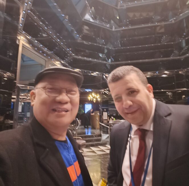 
 Wilson Lalengke Tiba di New York Menjelang Pidato di PBB