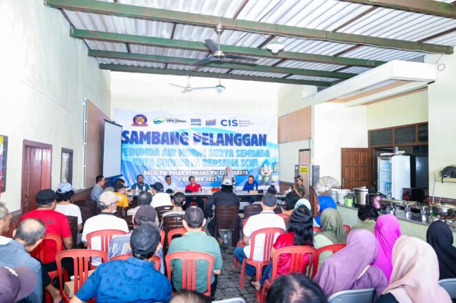 
 Sambang Pelanggan Jadi Sarana Komunikasi Terbuka Perumda Air Minum Surya Sembada dengan Warga Pacar Kembang Surabaya