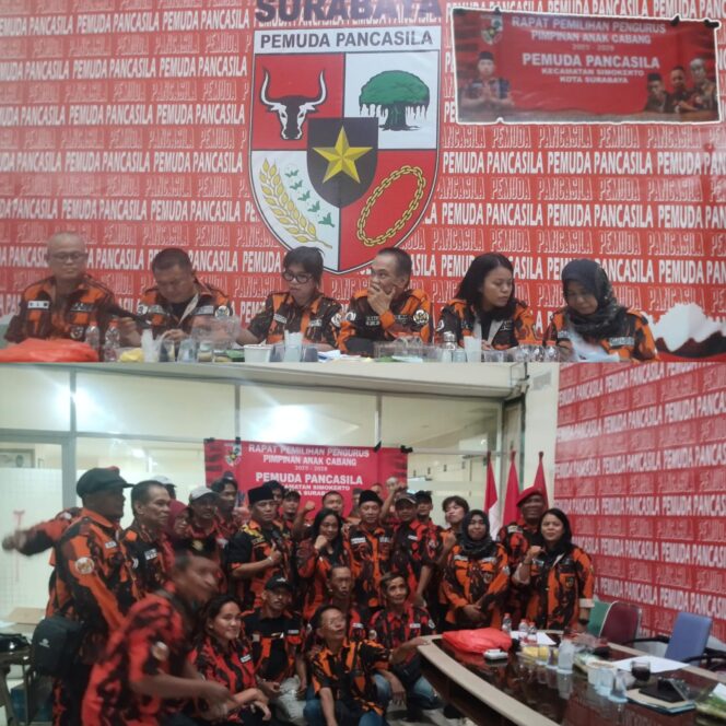 
 Ormas Pemuda Pancasila Menggelar Rapat Pemilihan PAC Kecamatan Simokerto