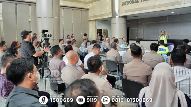
 Kakorlantas Apresiasi Kinerja Jajaran Dorong Transformasi Digital ETLE dan Modernisasi Pelayanan Lalu Lintas