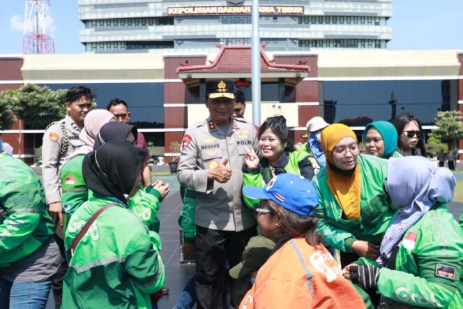 
 Kapolda Jawa Timur Ajak Masyarakat Jogo Jatim Aman, Tentrem, Makmur, Tertib dan Raharja