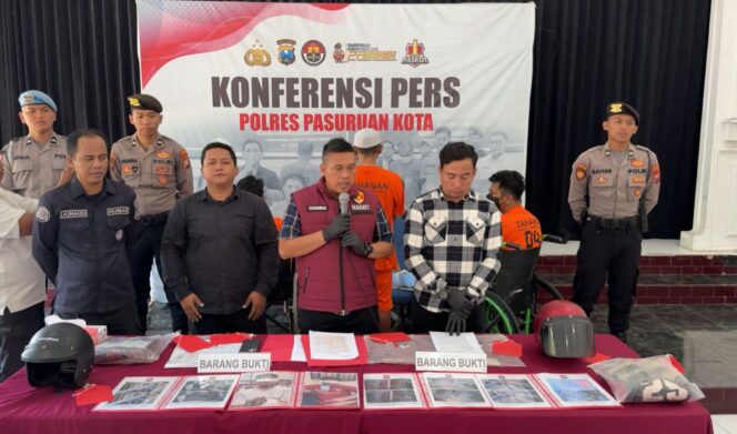 
 Program 10.000 CCTV Bantu Polres Pasuruan Kota Berhasil Ungkap Kasus Curanmor di 13 TKP
