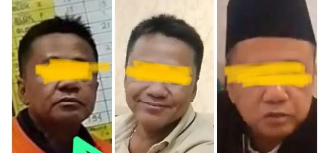 
 Transformasi Kades Benangkah Dari Baju Orange Polrestabes Surabaya Hingga Berada Di Rumah Makan Madura