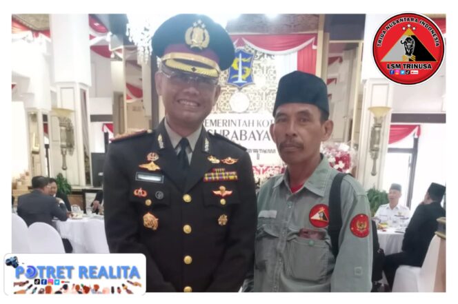 
 LSM TRINUSA DPC Surabaya Hadiri Undangan Walikota, Serukan Spirit Sumpah Pemuda untuk Bangsa