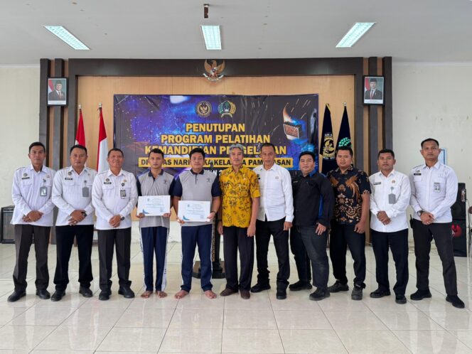 Tutup Program Pelatihan Kemandirian Pengelasan, Lapas Narkotika Pamekasan Siapkan Warga Binaan yang Siap Berdaya