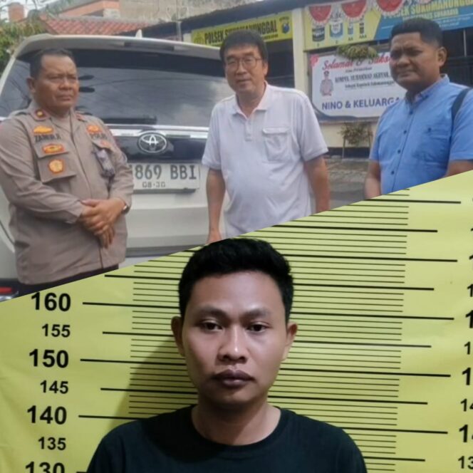 
 Sopir Pribadi Gasak Mobil Majikan di Darmo Harapan, Ditangkap Dua Hari Kemudian di Surabaya