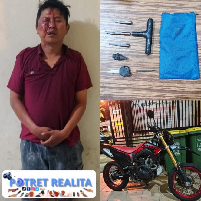 
 Operasi PEKAT Semeru 2025. Reskrim Polsek Genteng Menguak Jaringan Residivis Curanmor di Sono Kembang