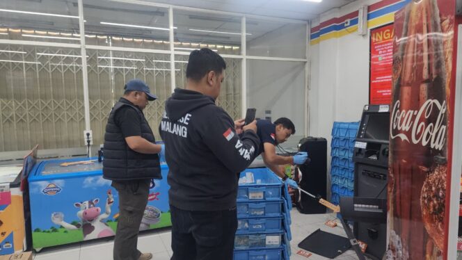
 Respon Cepat Laporan 110 Polisi Berhasil Amankan Pria Diduga Pembobol ATM di Pakisaji Malang