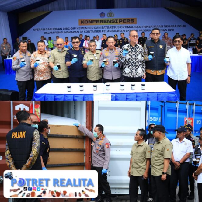 
 Temukan Pelanggaran Ekspor Produk CPO, Kapolri: Perintah Presiden Kurangi Kerugian Negara!