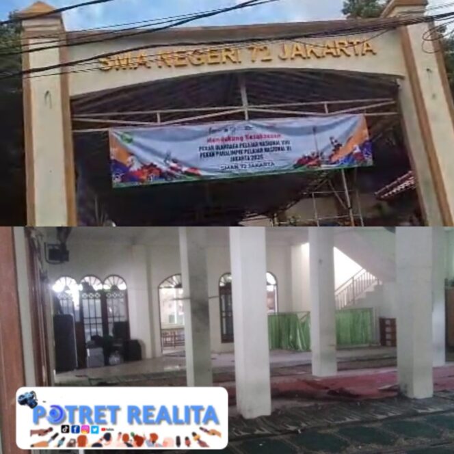 
 Ledakan Saat Shalat Jumat, Belasan Korban Luka, Diduga Bom Rakitan Dibawa Siswa