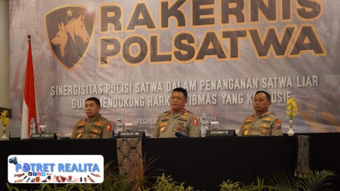 
 70 Polisi Satwa Ikuti Rakernis Ditpolsatwa di Pasuruan
