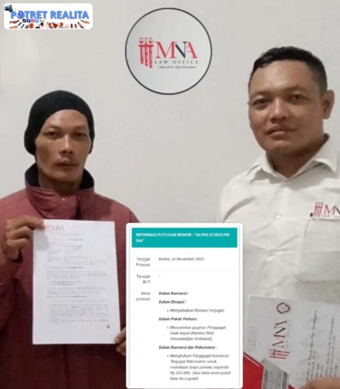 
 Upaya Balikkan Fakta Gagal: Hakim PN Gresik Menyatakan Gugatan Pelaku Kekerasan Seksual Tidak Dapat Diterima