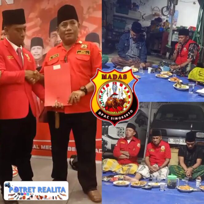 
 Muhamad Nafi Resmi Dilantik Sebagai Ketua DPAC Simokerto, DPC MADAS Surabaya Gelar Tasyakuran Khidmat