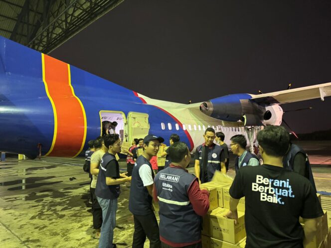 
 Polri dan Relawan Salurkan 2.639 Kg Bantuan untuk Korban Bencana di Aceh, Sumut, dan Sumbar