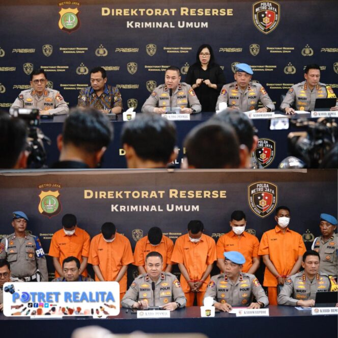 
 Enam Anggota Yanma Mabes Polri Jadi Tersangka Kasus Penganiayaan Maut di TMP Kalibata