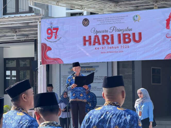 
 Lapas Narkotika Kelas IIA Pamekasan Peringati Hari Ibu ke-97, Teguhkan Peran Perempuan Menuju Indonesia Emas 2045