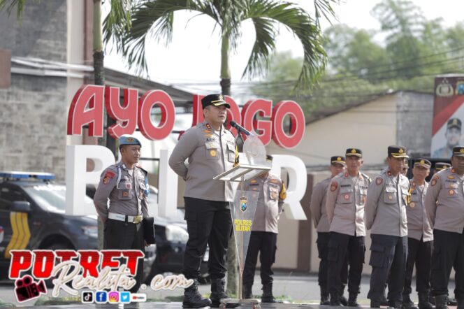 
 Polres Blitar Masuk 55 Satuan Kerja Polri Berpredikat WBK Tahun 2025